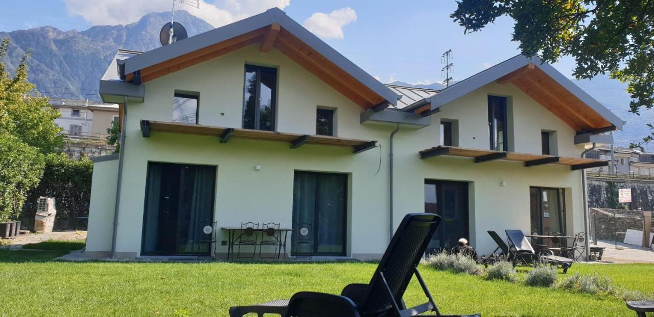 I Laghee Casette Breva E Tivano -Garden-Parking-Lake View - Bike Friendly Holiday House Colico Dış mekan fotoğraf